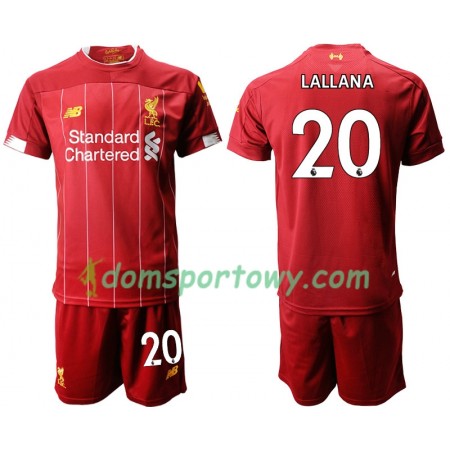 Koszulka Liverpool LALLANA 20 Dziecięcy Domowe Koszulki Piłkarskie 2019-2020 Krótki Rękaw